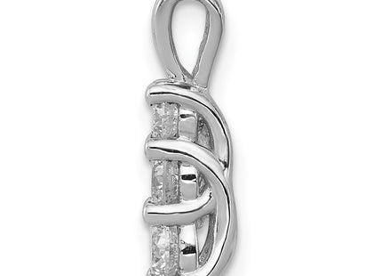 14k White Gold Pendants Style XP1399VS - Classique Jewelry Inc.