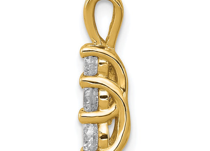 14k Yellow Gold Pendants Style XP1399YAA - Classique Jewelry Inc.