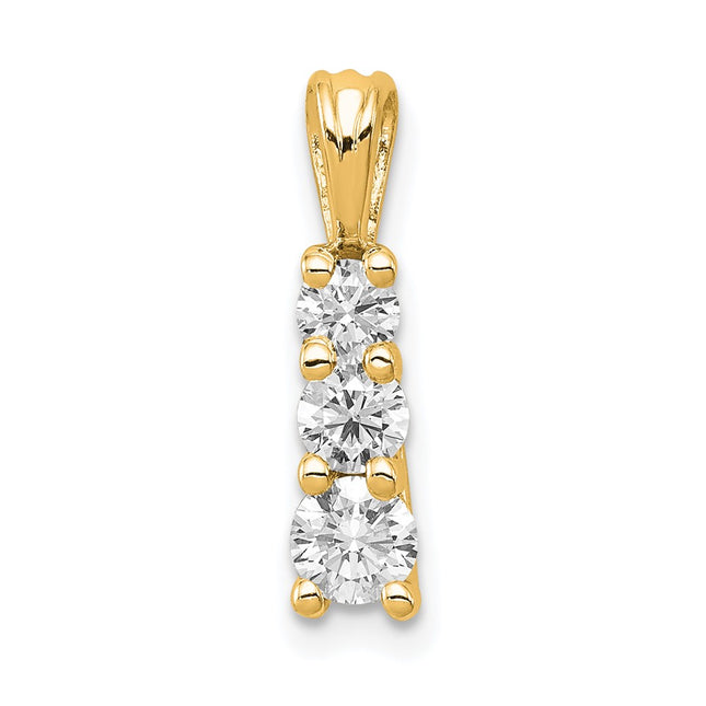 14k Yellow Gold Pendants Style XP1399YAA - Classique Jewelry Inc.