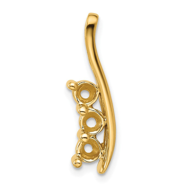 14K gold bar chain
