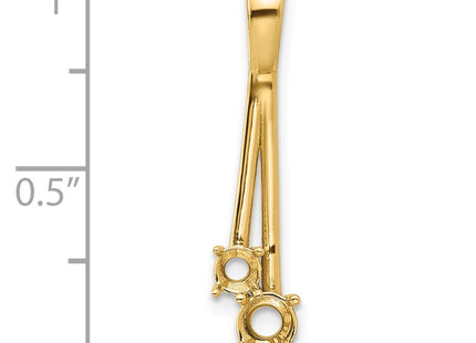 14k Yellow Gold Pendants Style XP1566 - Classique Jewelry Inc.