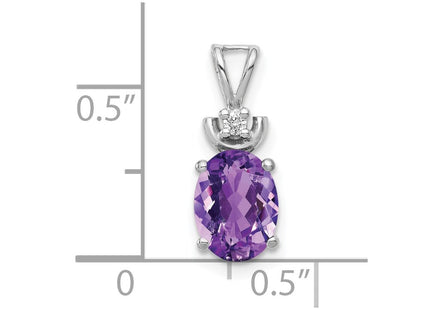 14k White Gold Pendants Style XP1658AM - Classique Jewelry Inc.