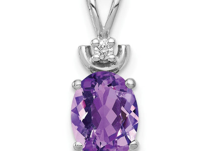 14k White Gold Pendants Style XP1658AM - Classique Jewelry Inc.