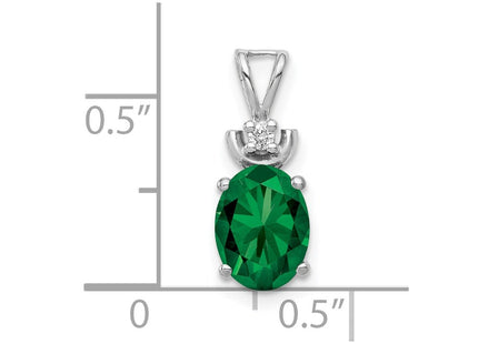 14k White Gold Pendants Style XP1658MS - Classique Jewelry Inc.