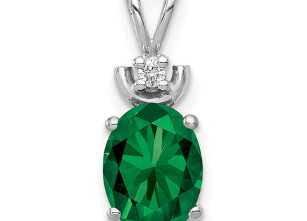 14k White Gold Pendants Style XP1658MS - Classique Jewelry Inc.