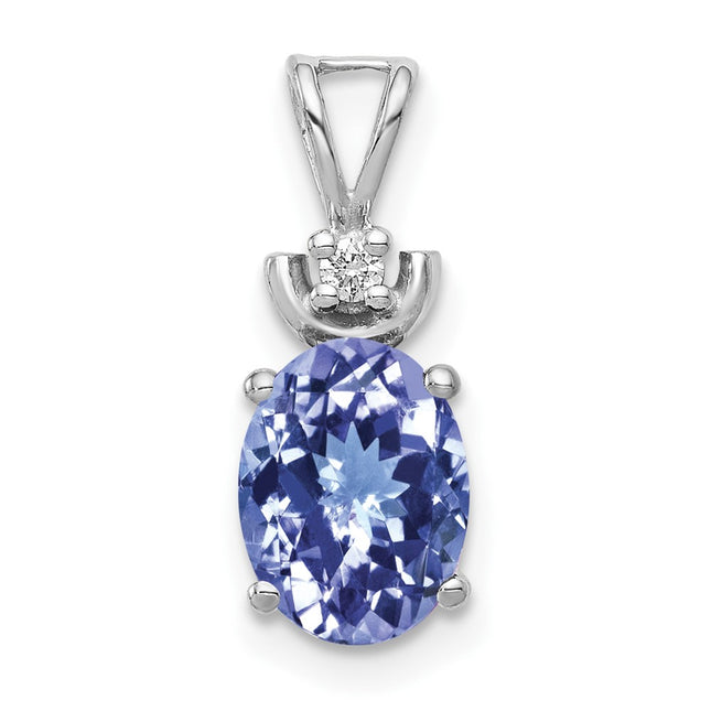 14k White Gold Pendants Style XP1658T - Classique Jewelry Inc.