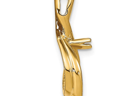 14k Yellow Gold Pendants Style XP1742PL - Classique Jewelry Inc.