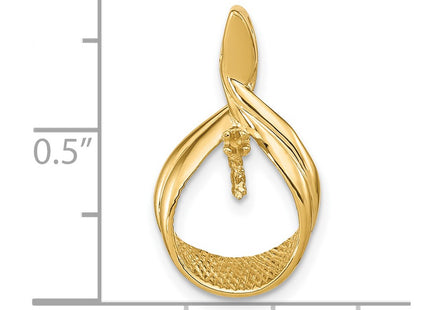 14k Yellow Gold Pendants Style XP1742PL - Classique Jewelry Inc.