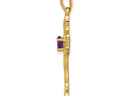 14k Yellow Gold Pendants Style XP1775AM - Classique Jewelry Inc.