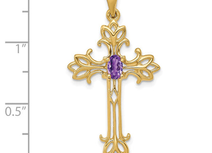 14k Yellow Gold Pendants Style XP1775AM - Classique Jewelry Inc.