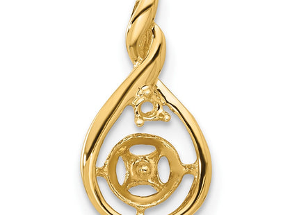 14k Yellow Gold Pendants Style XP246 - Classique Jewelry Inc.
