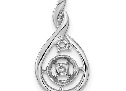 14k White Gold Pendants Style XP246W - Classique Jewelry Inc.