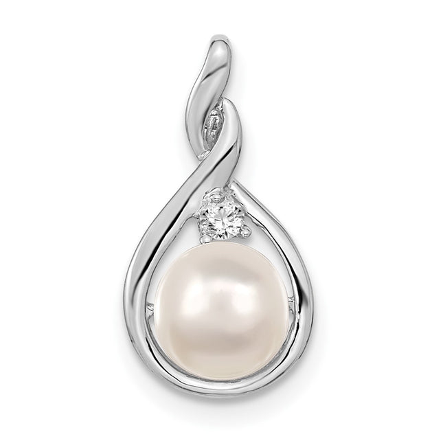 14k White Gold Pendants Style XP246WPL - Classique Jewelry Inc.