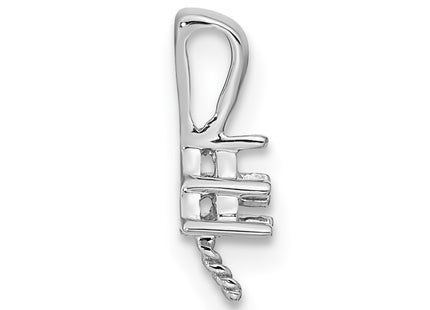 14k White Gold Pendants Style XP248W - Classique Jewelry Inc.