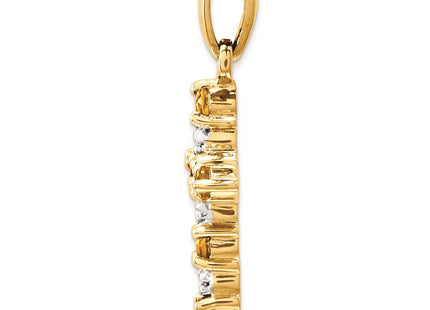 14k Yellow Gold Pendants Style XP3387CI - Classique Jewelry Inc.