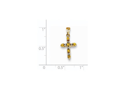 14k Yellow Gold Pendants Style XP3387CI - Classique Jewelry Inc.