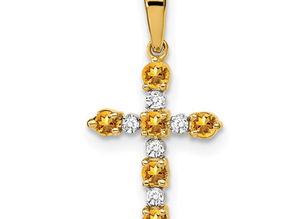 14k Yellow Gold Pendants Style XP3387CI - Classique Jewelry Inc.