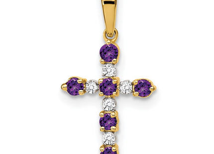 14k Yellow Gold Pendants Style XP3387AM - Classique Jewelry Inc.
