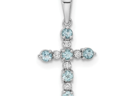 14k White Gold Pendants Style XP3387WBT - Classique Jewelry Inc.