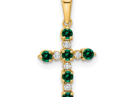 14k Yellow Gold Pendants Style XP3387CE - Classique Jewelry Inc.