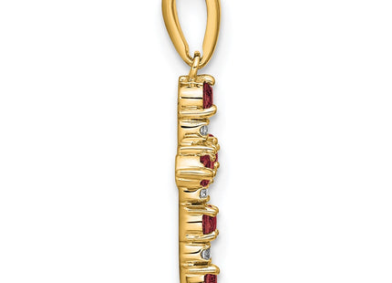 14k Yellow Gold Pendants Style XP3387CR - Classique Jewelry Inc.