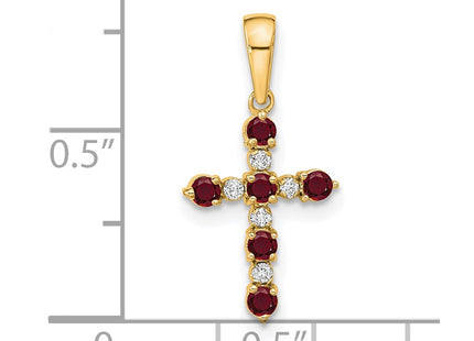 14k Yellow Gold Pendants Style XP3387CR - Classique Jewelry Inc.