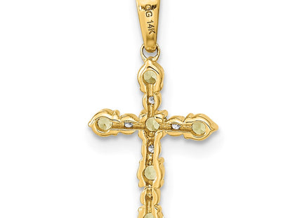 14k Yellow Gold Pendants Style XP3387PE - Classique Jewelry Inc.