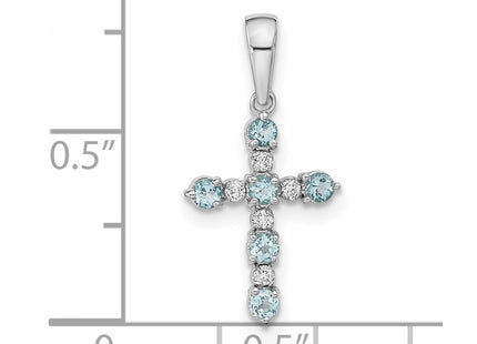 14k White Gold Pendants Style XP3387WAQ - Classique Jewelry Inc.