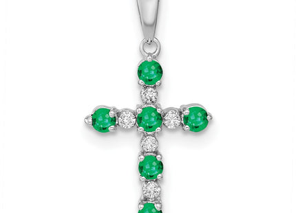 14k White Gold Pendants Style XP3387WCE - Classique Jewelry Inc.