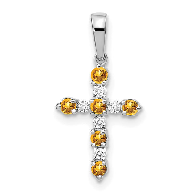 14k White Gold Pendants Style XP3387WCI - Classique Jewelry Inc.