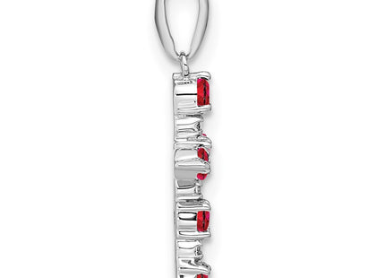 14k White Gold Pendants Style XP3387WCR - Classique Jewelry Inc.