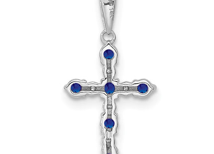 14k White Gold Pendants Style XP3387WCS - Classique Jewelry Inc.