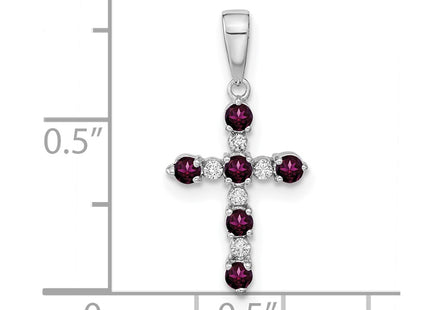 14k White Gold Pendants Style XP3387WRG - Classique Jewelry Inc.