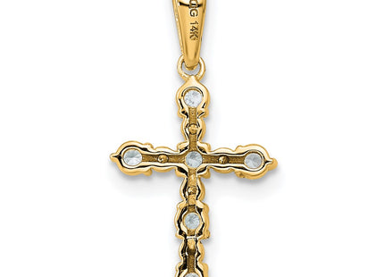 14k Yellow Gold Pendants Style XP3387WT - Classique Jewelry Inc.