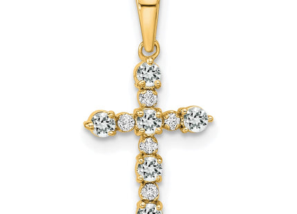 14k Yellow Gold Pendants Style XP3387WT - Classique Jewelry Inc.