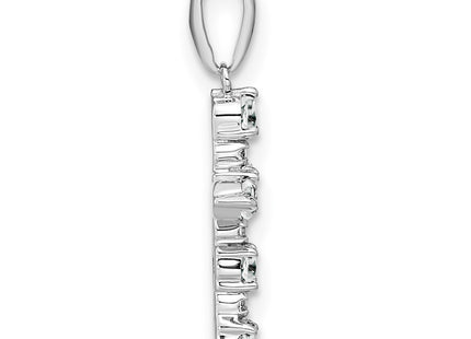 14k White Gold Pendants Style XP3387WWT - Classique Jewelry Inc.
