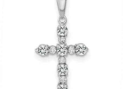 14k White Gold Pendants Style XP3387WWT - Classique Jewelry Inc.