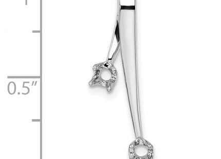 14k White Gold Chains Style XP34W - Classique Jewelry Inc.