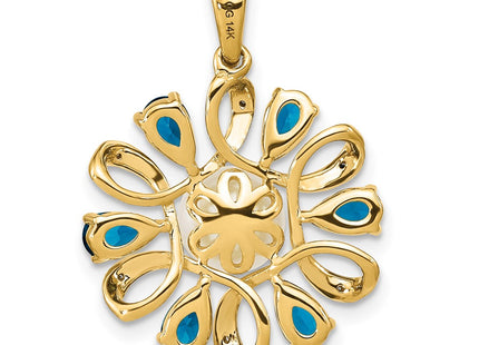 14k Yellow Gold Pendants Style XP4169 - Classique Jewelry Inc.