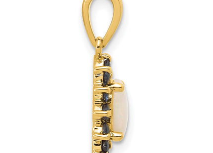 14k Yellow Gold Pendants Style XP4170OP - Classique Jewelry Inc.