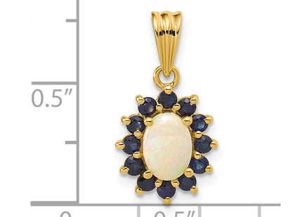 14k Yellow Gold Pendants Style XP4170OP - Classique Jewelry Inc.