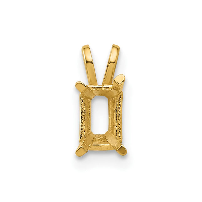 14k Yellow Gold Pendants Style XP419 - Classique Jewelry Inc.