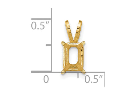 14k Yellow Gold Pendants Style XP420 - Classique Jewelry Inc.