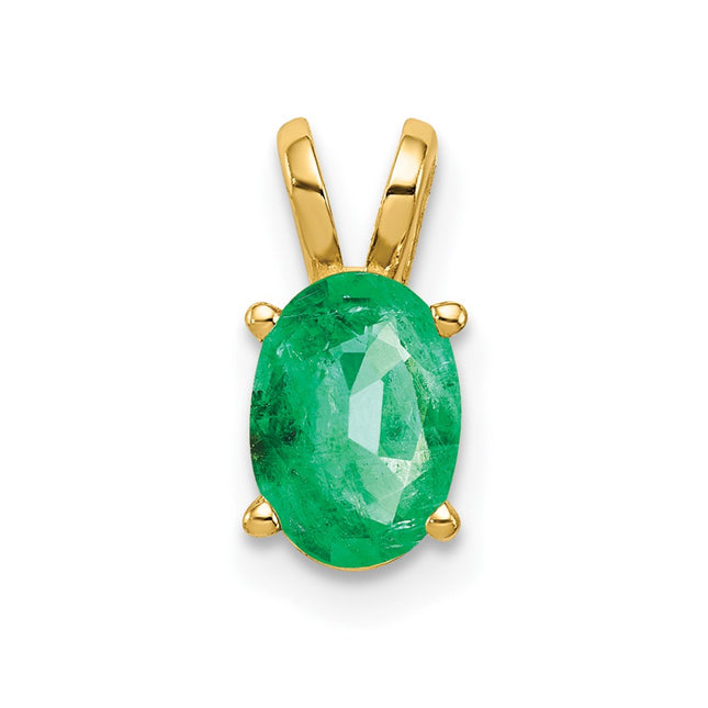 14k Yellow Gold Pendants Style XP422E - Classique Jewelry Inc.