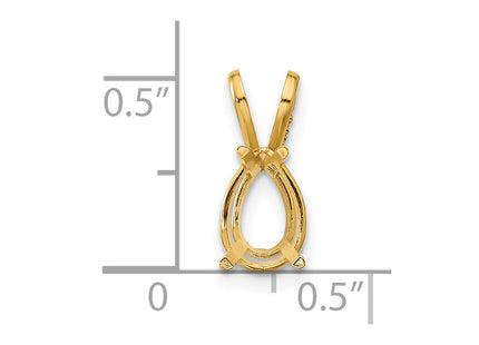 14k Yellow Gold Pendants Style XP426 - Classique Jewelry Inc.