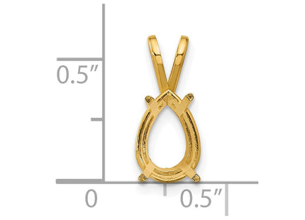 14k Yellow Gold Pendants Style XP427 - Classique Jewelry Inc.