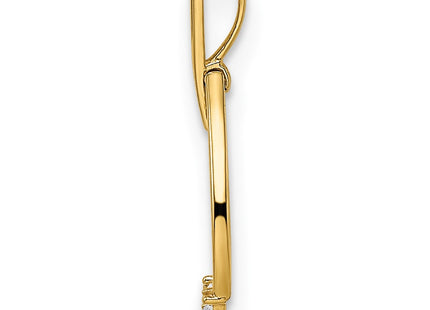 14k Yellow Gold Pendants Style XP5305CZ - Classique Jewelry Inc.