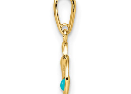 14k Yellow Gold Pendants Style XP5306BTQ - Classique Jewelry Inc.