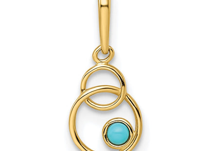 14k Yellow Gold Pendants Style XP5306BTQ - Classique Jewelry Inc.