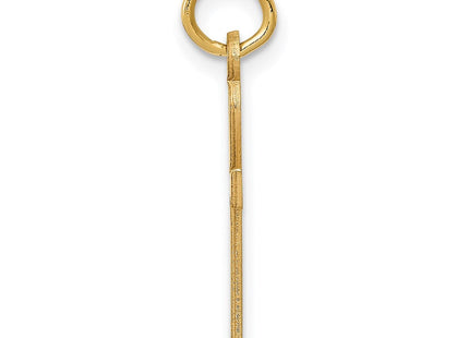 14K Laser Designed Ankh Cross Charm (Style XR1064)